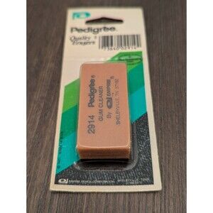 VTG 1977 Pedigree 2914 Gum Cleaner Quality Eraser Empire Retro Art Supply 2-inch